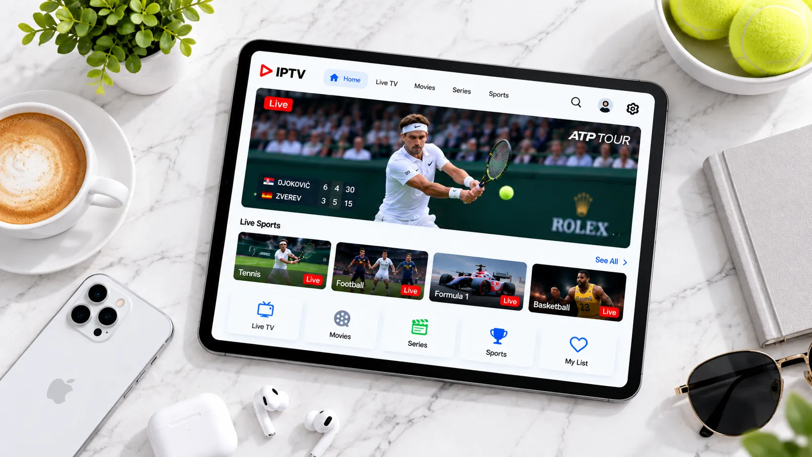 Vergleichsdarstellung IPTV-Preisstufen und Qualitätsmerkmale